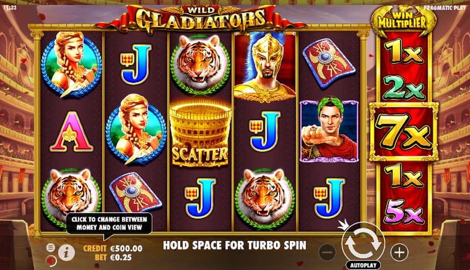 Wild Gladiators Slot Game Free Play at Casino Ireland 01