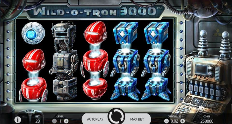 Wild-O-Tron 3000 Slot Game Free Play at Casino Ireland 01