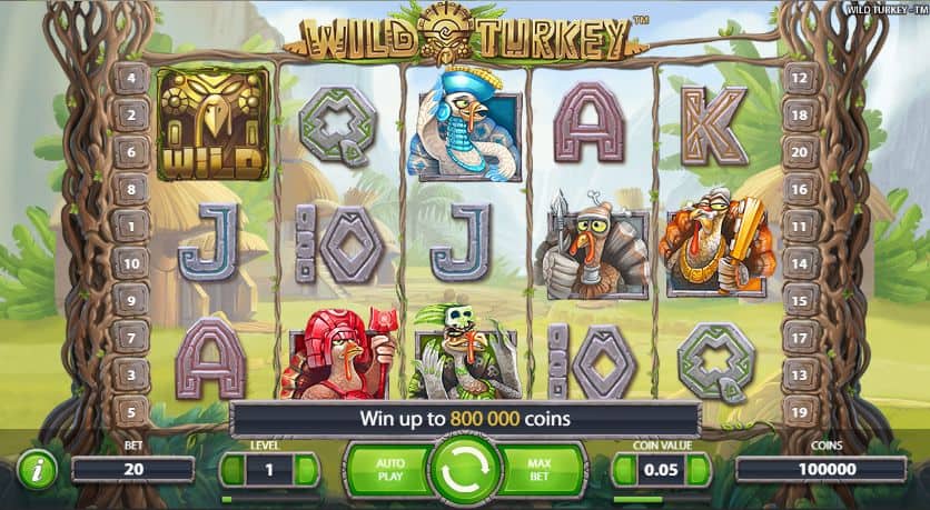 Wild Turkey Slot Game Free Play at Casino Ireland 01