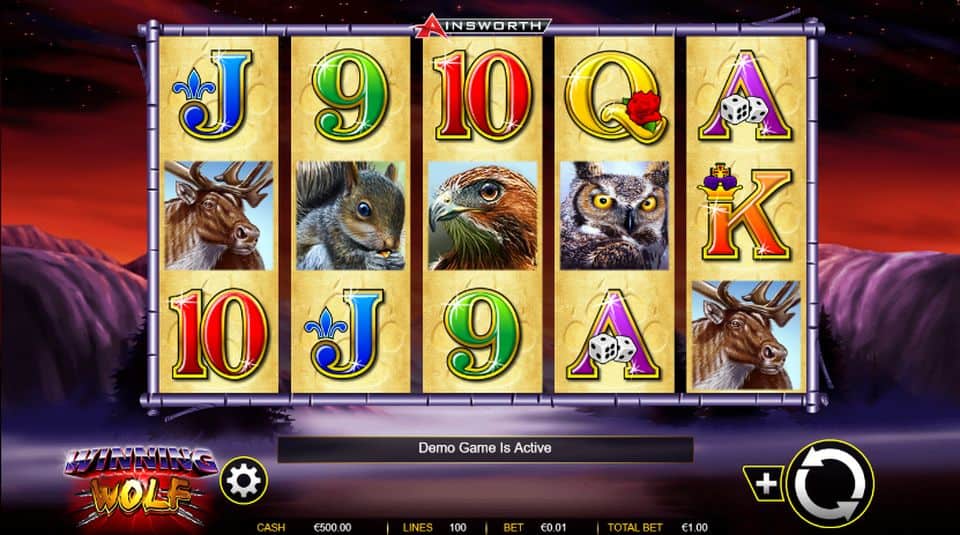 Winning Wolf Slot Game Free Play at Casino Ireland 01