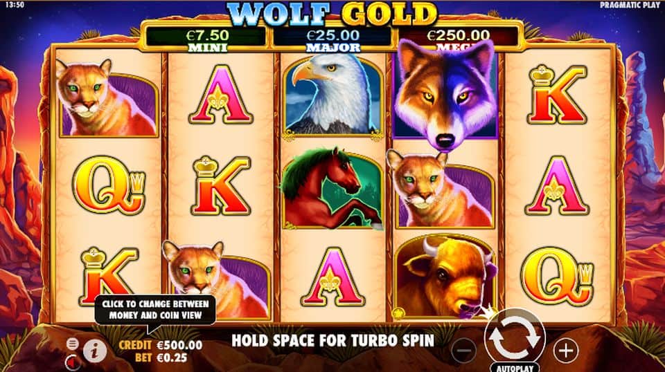 Wolf Gold Slot Game Free Play at Casino Ireland 01