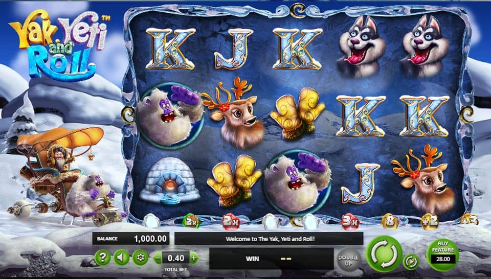 Yak Yeti and Roll Slot Game Free Play at Casino Ireland 01