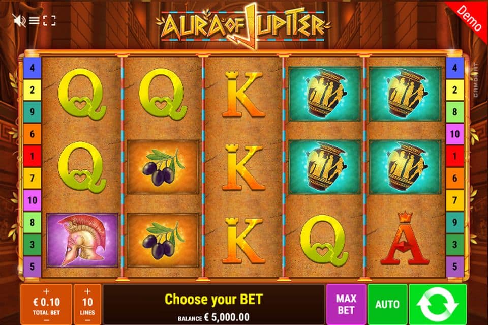Aura of Jupiter Slot Game Free Play at Casino Ireland 01