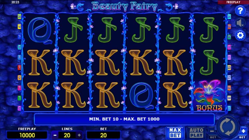 Beauty Fairy Slot Game Free Play at Casino Ireland 01