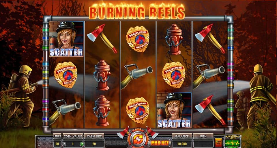 Burning Reels Slot Game Free Play at Casino Ireland 01