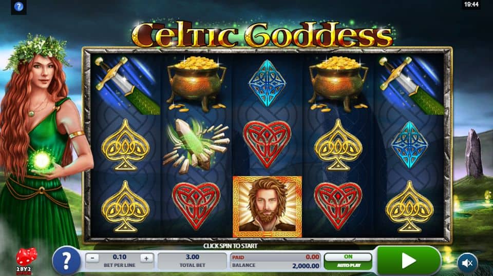 Celtic Goddess Slot Game Free Play at Casino Ireland 01