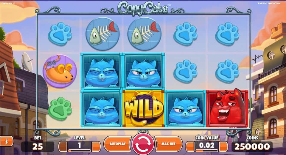 Copy Cats Slot Game Free Play at Casino Ireland 01