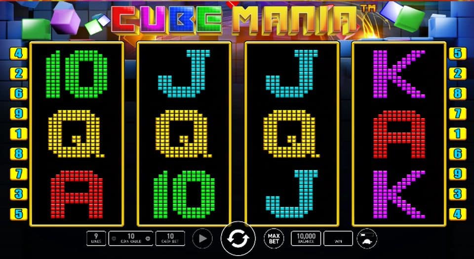 Cube Mania Slot Game Free Play at Casino Ireland 01