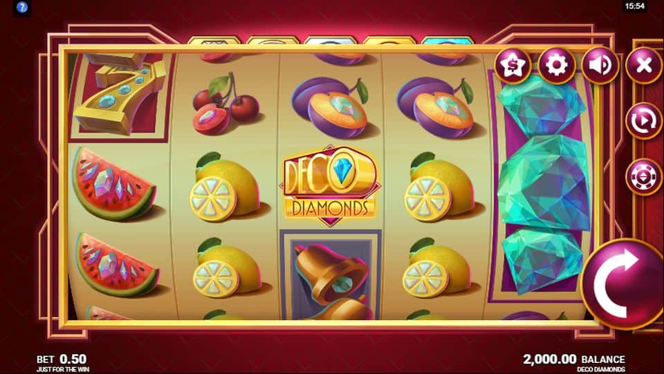 Deco Diamonds Slot Game Free Play at Casino Ireland 01