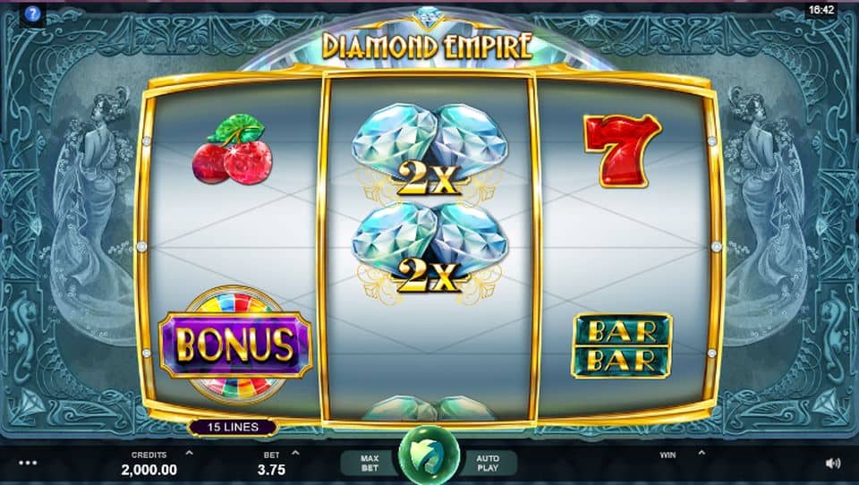 Diamond Empire Slot Game Free Play at Casino Ireland 01