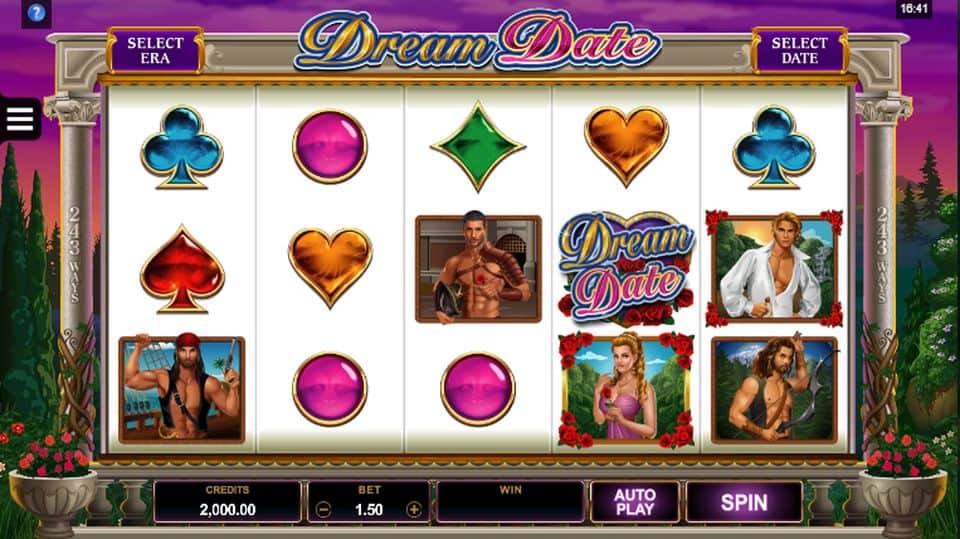 Dream Date Slot Game Free Play at Casino Ireland 01