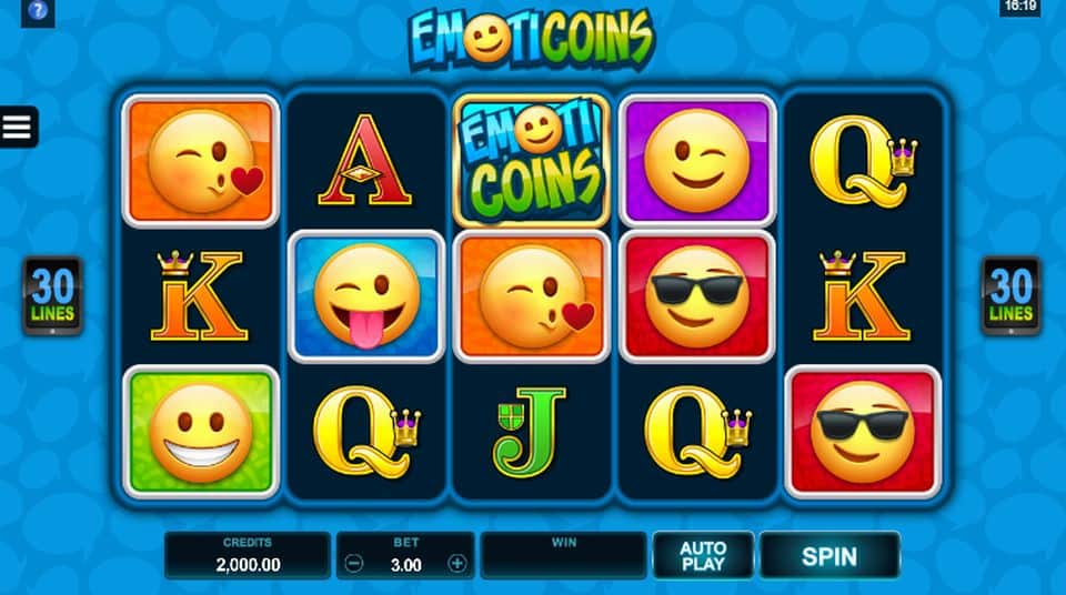 EmotiCoins Slot Game Free Play at Casino Ireland 01