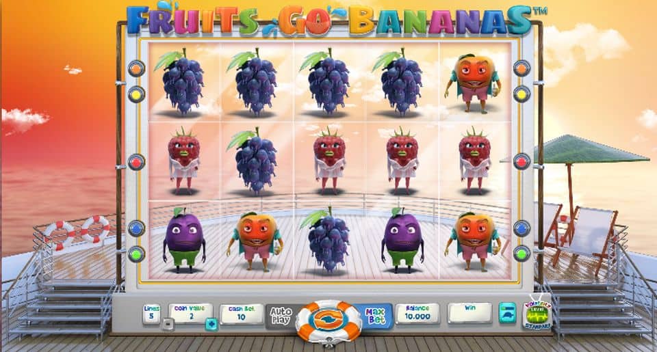 Fruits Go Bananas Slot Game Free Play at Casino Ireland 01