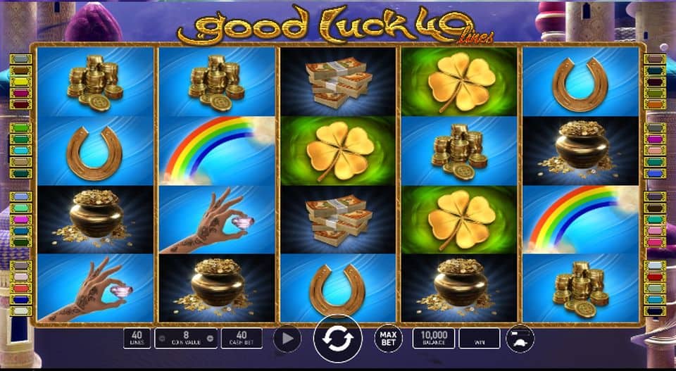 Good Luck 40 Slot Game Free Play at Casino Ireland 01