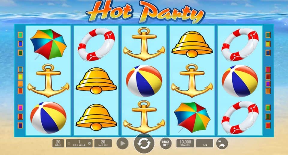 Hot Party Slot Game Free Play at Casino Ireland 01