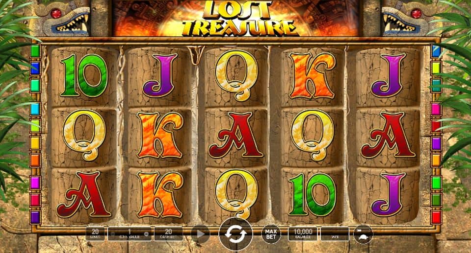 Lost Treasure Slot Game Free Play at Casino Ireland 01