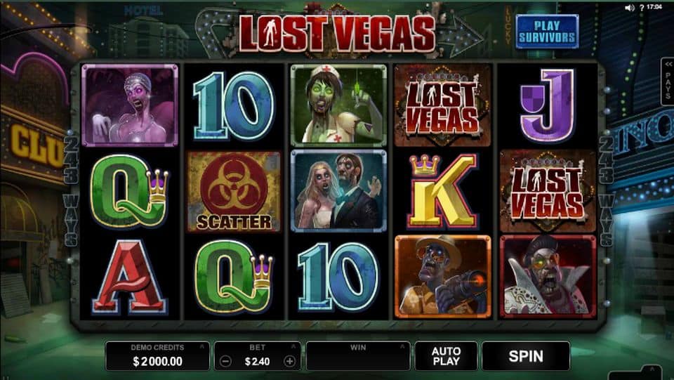 Lost Vegas Slot Game Free Play at Casino Ireland 01