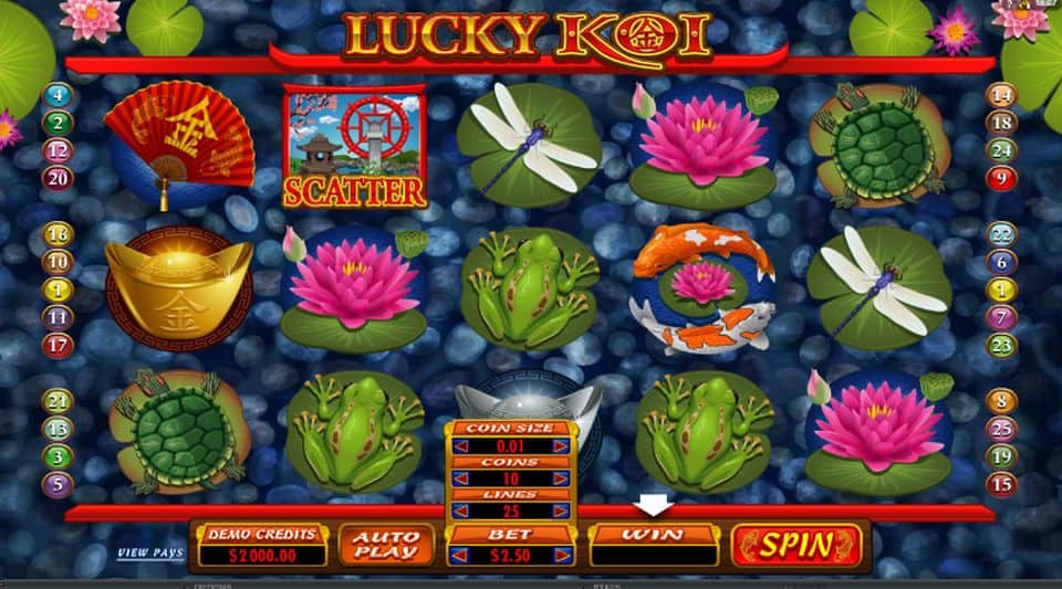 Lucky Koi Slot Game Free Play at Casino Ireland 01