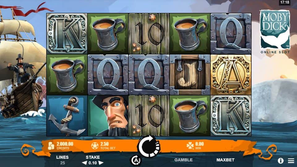 Moby Dick Slot Game Free Play at Casino Ireland 01