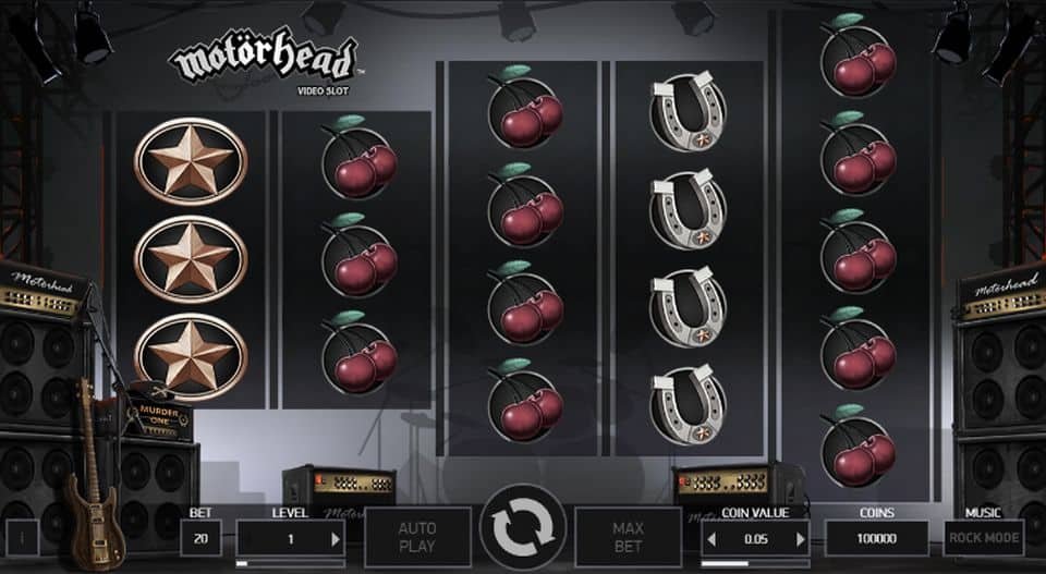 Motorhead Slot Game Free Play at Casino Ireland 01