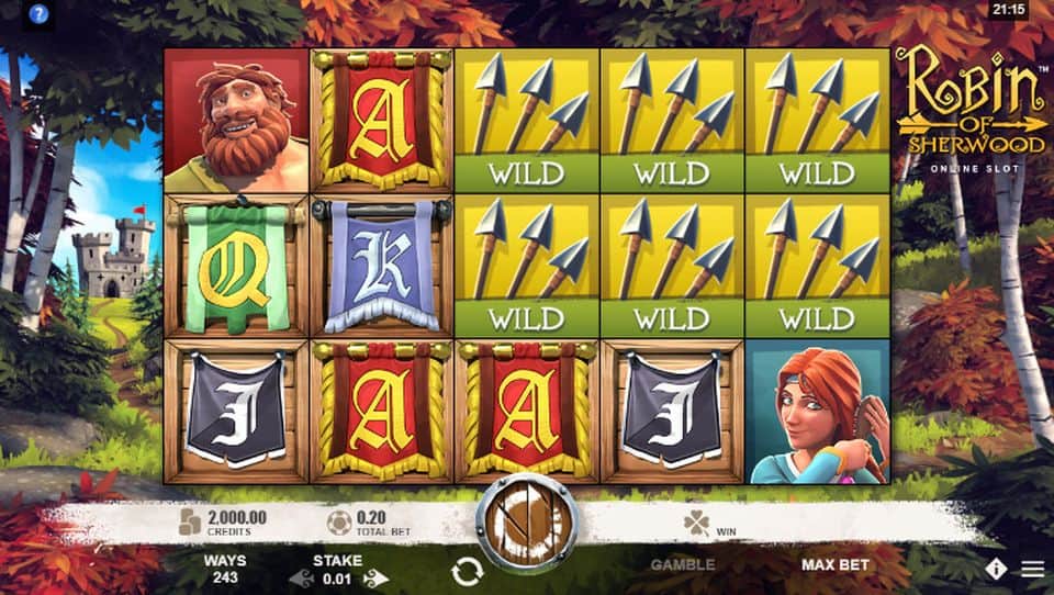 Robin of Sherwood Slot Game Free Play at Casino Ireland 01