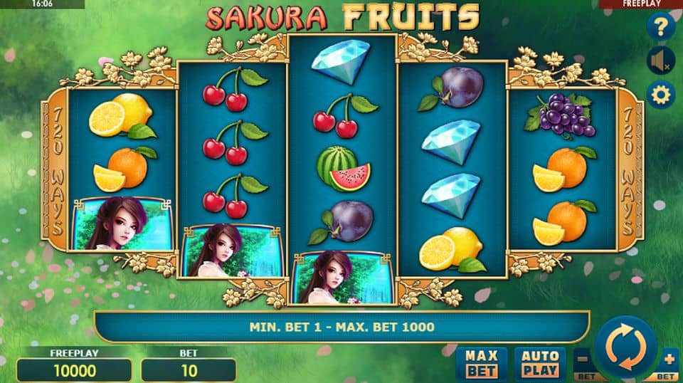 Sakura Fruits Slot Game Free Play at Casino Ireland 01