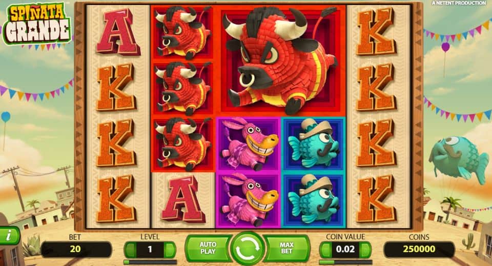 Spinata Grande Slot Game Free Play at Casino Ireland 01