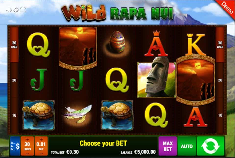 Wild Rapa Nui Slot Game Free Play at Casino Ireland 01