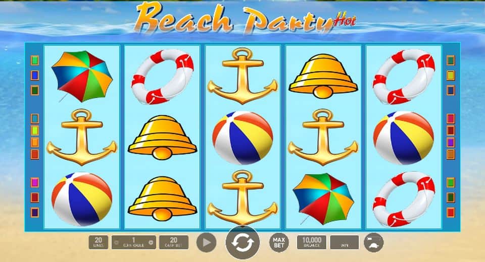 Beach Party Hot Slot Game Free Play at Casino Ireland 01
