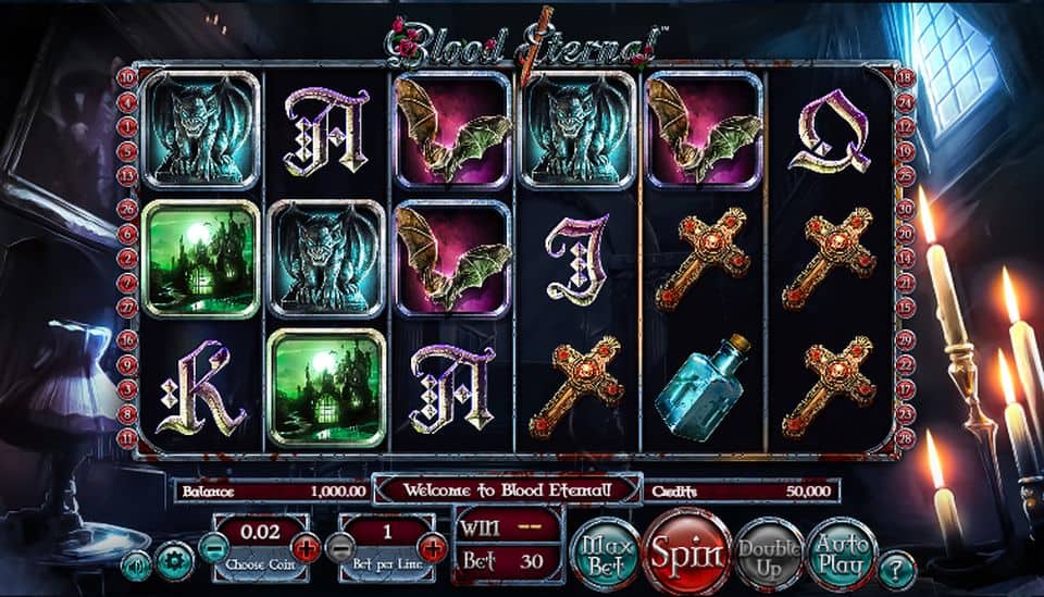 Blood Eternal Slot Game Free Play at Casino Ireland 01