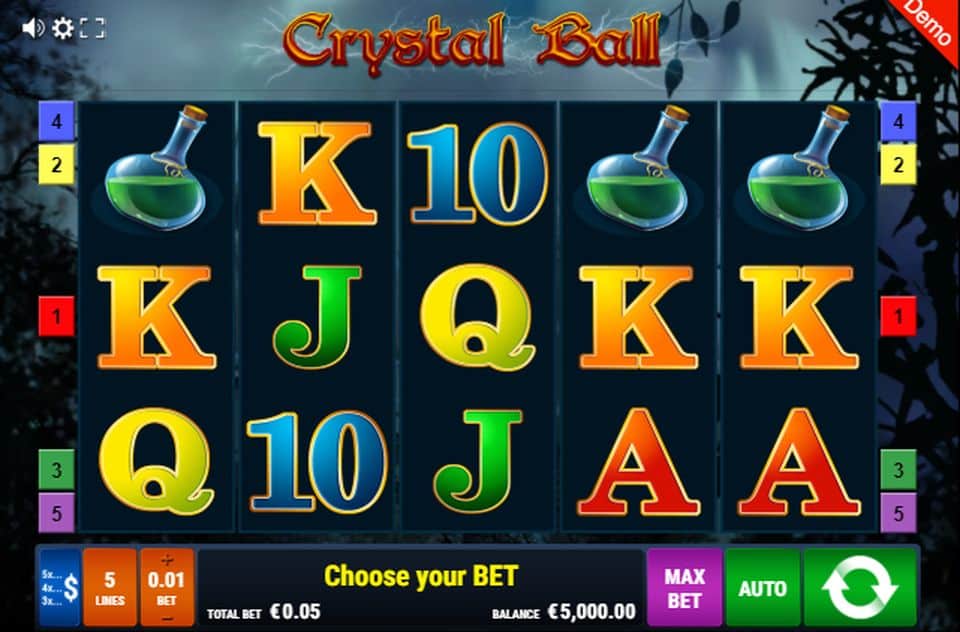 Crystal Ball Slot Game Free Play at Casino Ireland 01