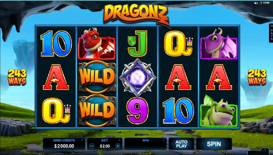 Dragonz Slot Game Free Play at Casino Ireland 01