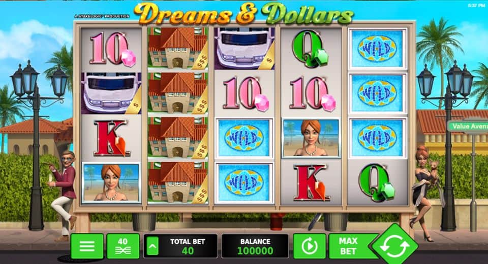 Dream and Dollars Slot Game Free Play at Casino Ireland 01