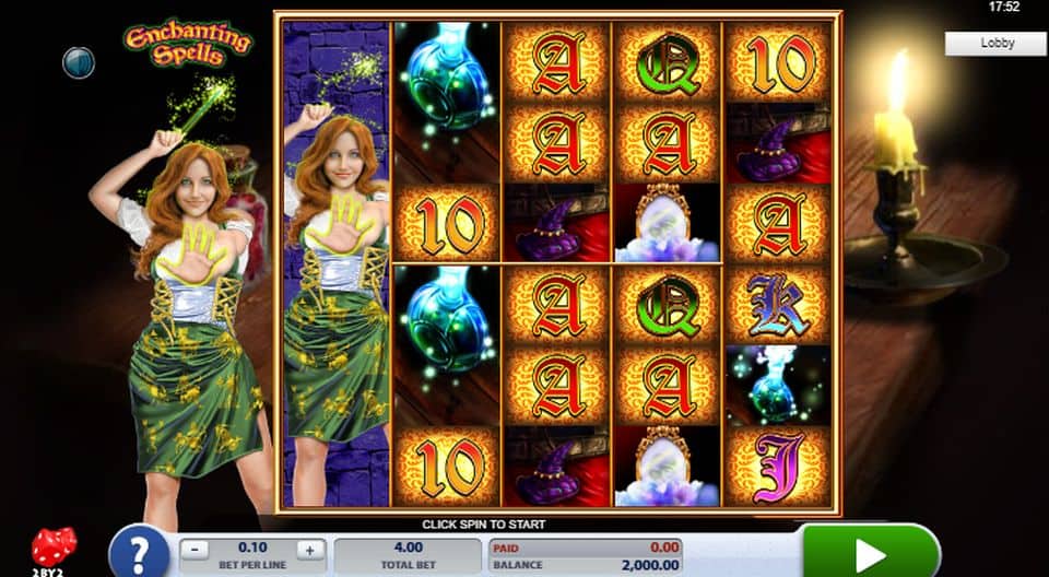 Enchanting Spells Slot Game Free Play at Casino Ireland 01