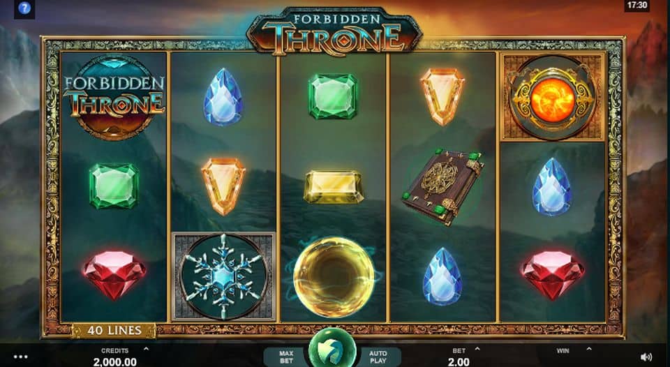 Forbidden Throne Slot Game Free Play at Casino Ireland 01