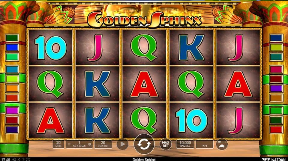 Golden Sphinx Slot Game Free Play at Casino Ireland 01