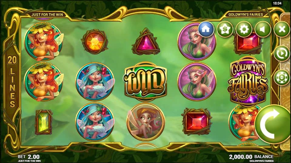 Goldwyns Fairies Slot Game Free Play at Casino Ireland 01