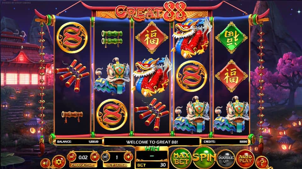 Great 88 Slot Game Free Play at Casino Ireland 01