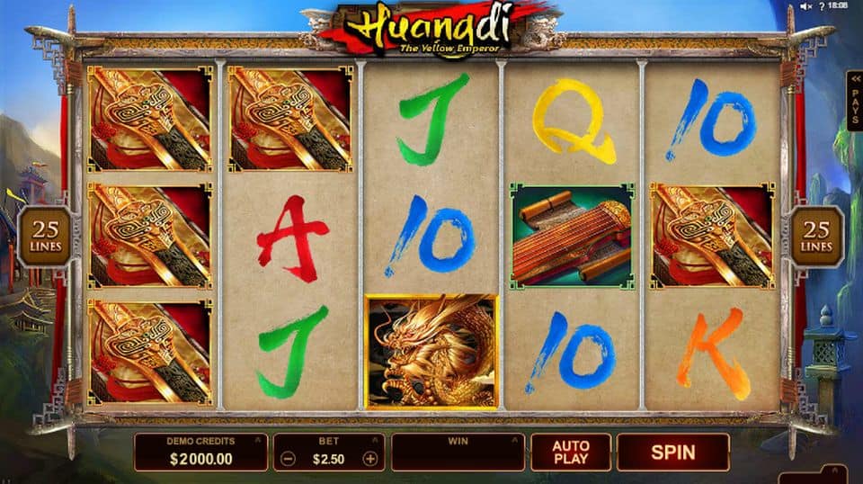 Huangdi The Yellow Emperor Slot Game Free Play at Casino Ireland 01