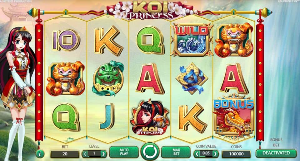 Koi Princess Slot Game Free Play at Casino Ireland 01