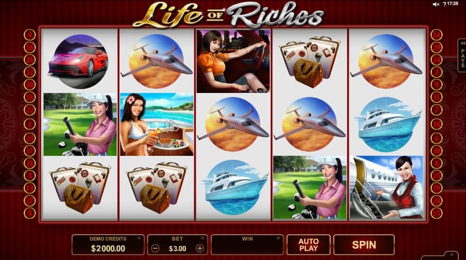 Life of Riches Slot Game Free Play at Casino Ireland 01