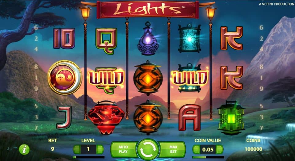 Lights Slot Game Free Play at Casino Ireland 01