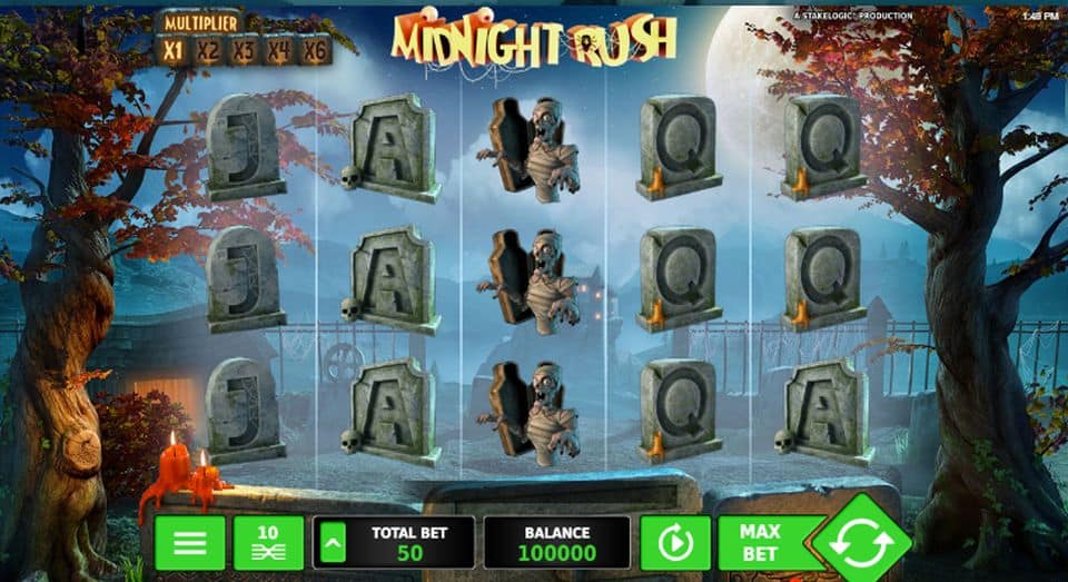 Midnight Rush Slot Game Free Play at Casino Ireland 01