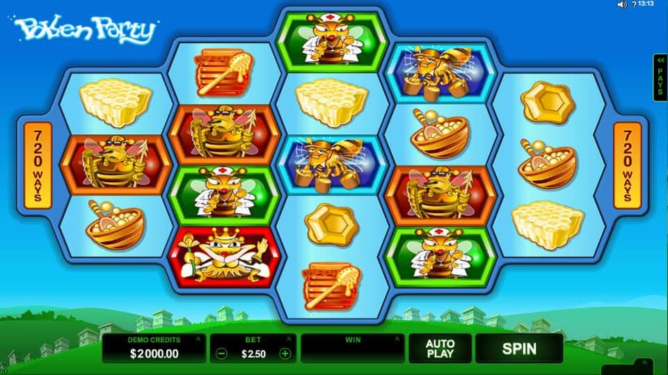 Pollen Party Slot Game Free Play at Casino Ireland 01