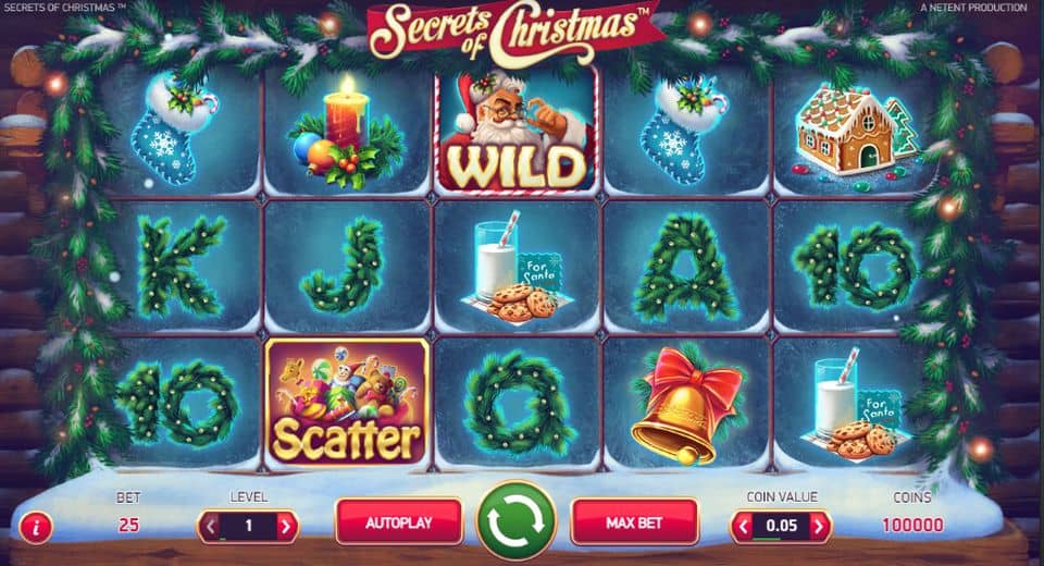 Secrets of Christmas Slot Game Free Play at Casino Ireland 01