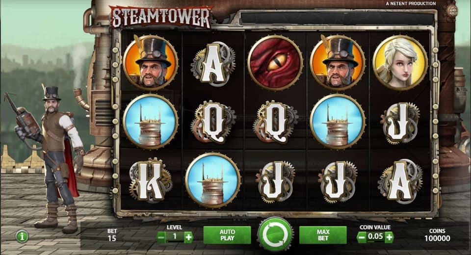 Steam Tower Slot Game Free Play at Casino Ireland 01