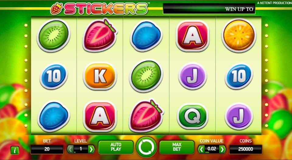 Stickers Slot Game Free Play at Casino Ireland 01