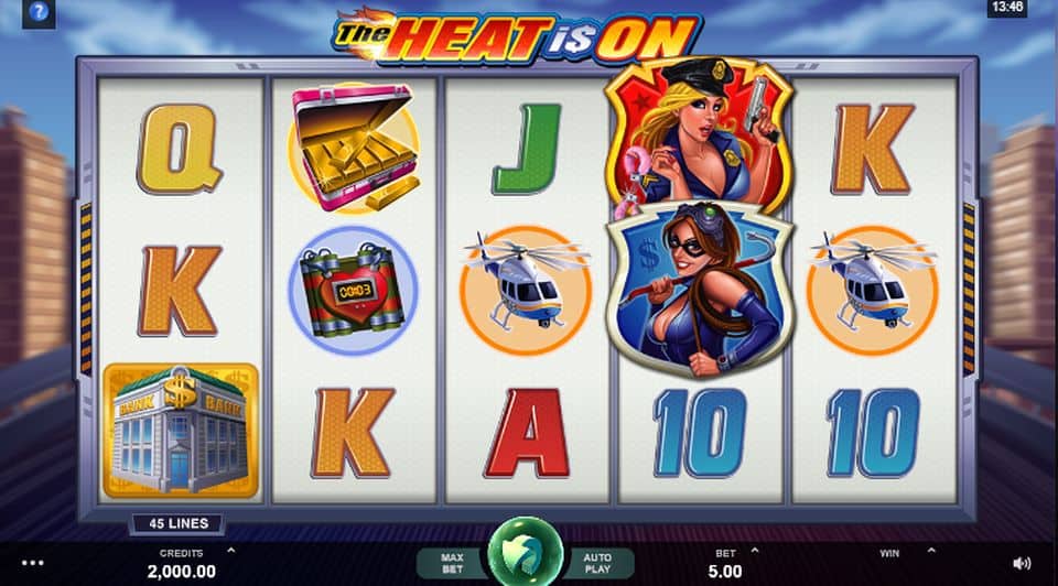 The Heat is On Slot Game Free Play at Casino Ireland 01