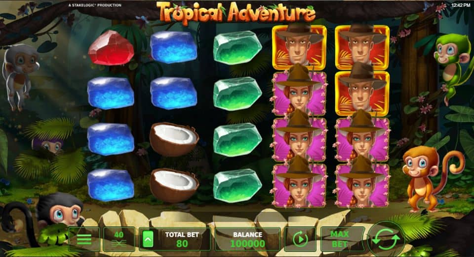 Tropical Adventure Slot Game Free Play at Casino Ireland 01