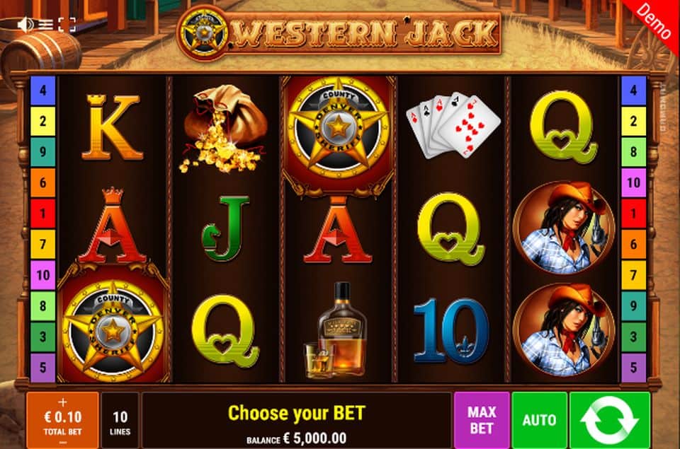 Western Jack Slot Game Free Play at Casino Ireland 01